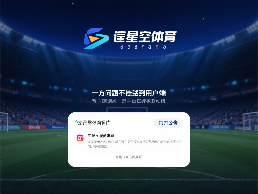 星空体育打不开影响体验?修复技巧全攻略 (星空体育打不开如何解决?影响体验的修复技巧全攻略) 有时,问题并非出在用户端,而是平台本身在维护或升级