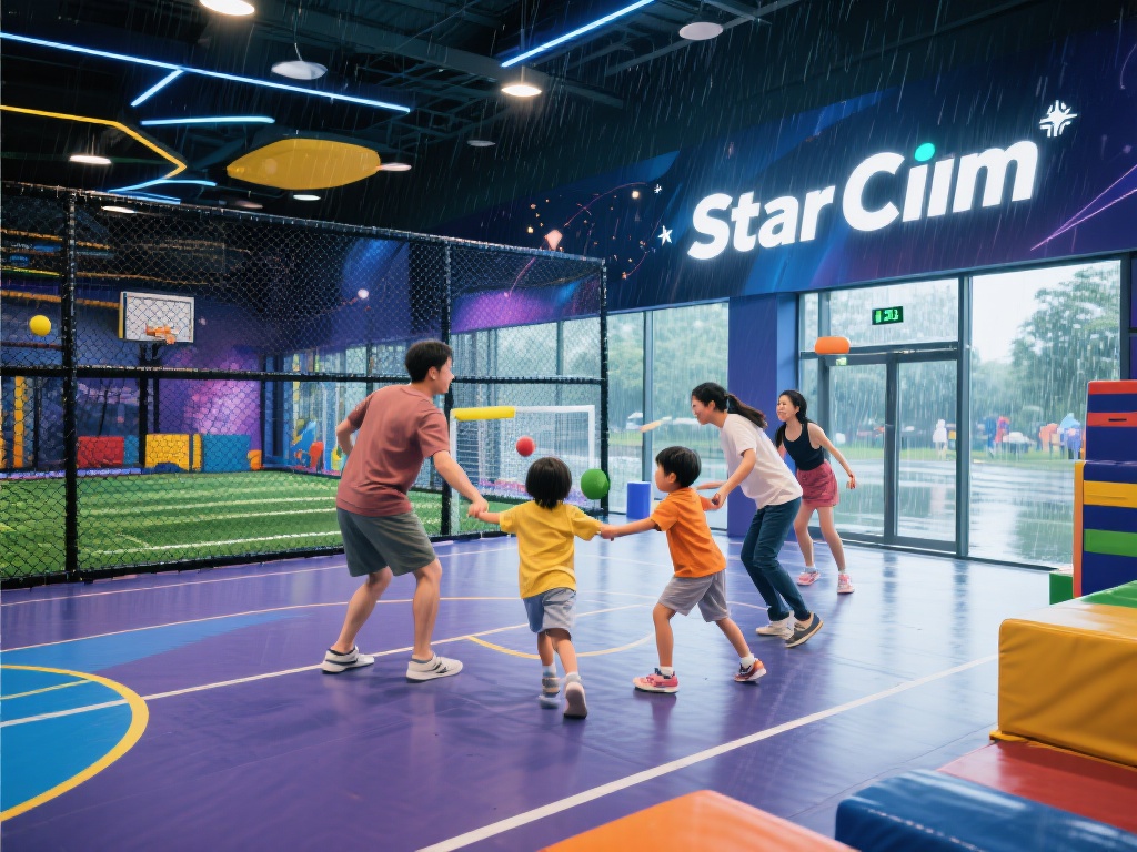 星空城室内体育项目,适合全家一起参与 (星空城室内体育项目,适合全家共享欢乐时光) 想象一个周末,窗外细雨绵绵,而你和家人却在一个充满
