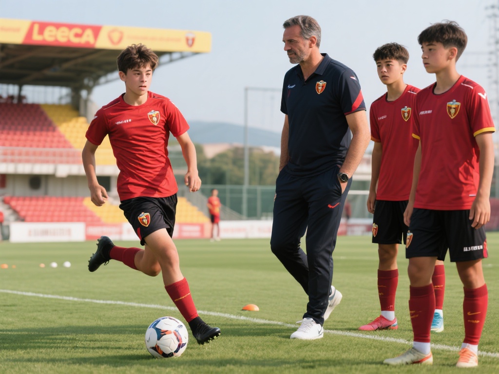 星空体育专访:莱切主教练谈球队未来规划 (星空体育专访:莱切主教练详谈球队未来发展规划) 除了战术层面的创新,主教练对青训体系的重视也令人印